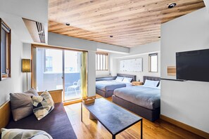 Suíte júnior, para não fumantes | Wi-Fi de cortesia, roupa de cama