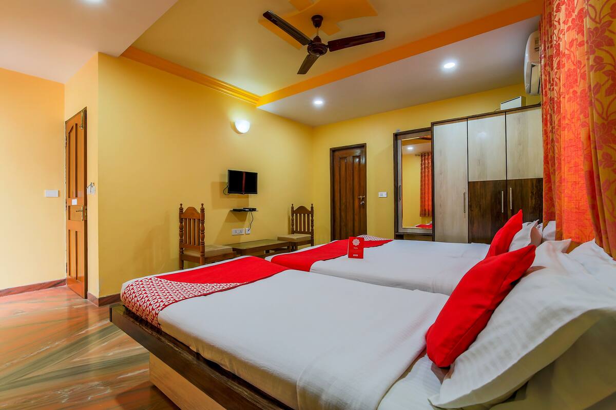 Family Triple Room | Premium bedding, iron/ironing board (on request), WiFi (free)