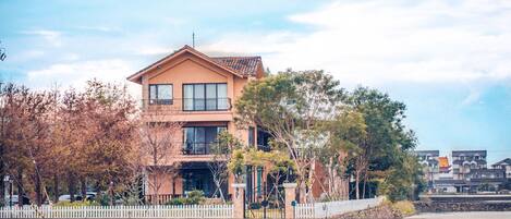 Fassade der Unterkunft