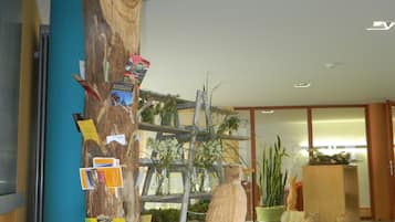 Interior entrance