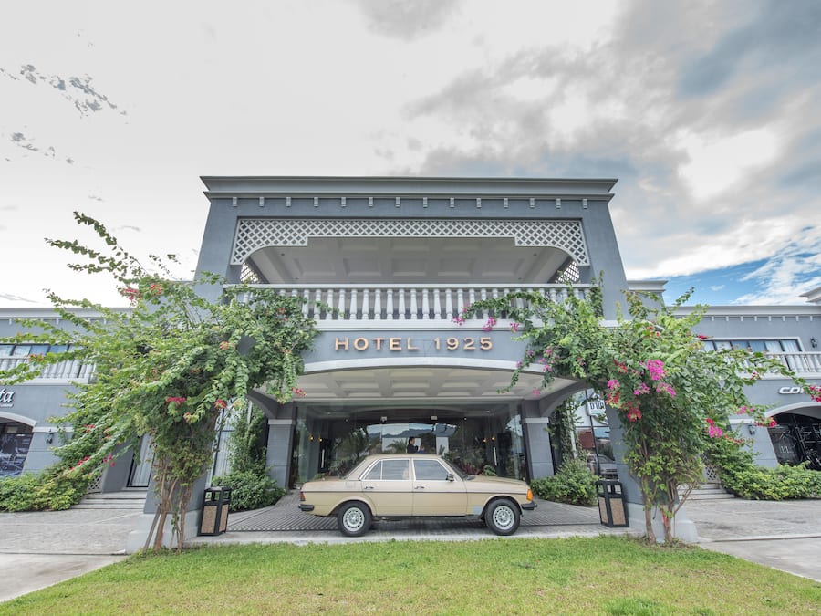 Voorkant van accommodatie