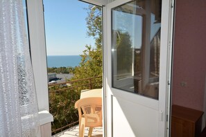 Deluxe Double Room, Balcony, Sea View | Balcony