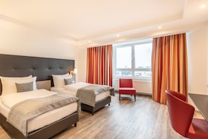 Quarto superior | 1 quarto, roupas de cama antialérgicas, cofres nos quartos, escrivaninha