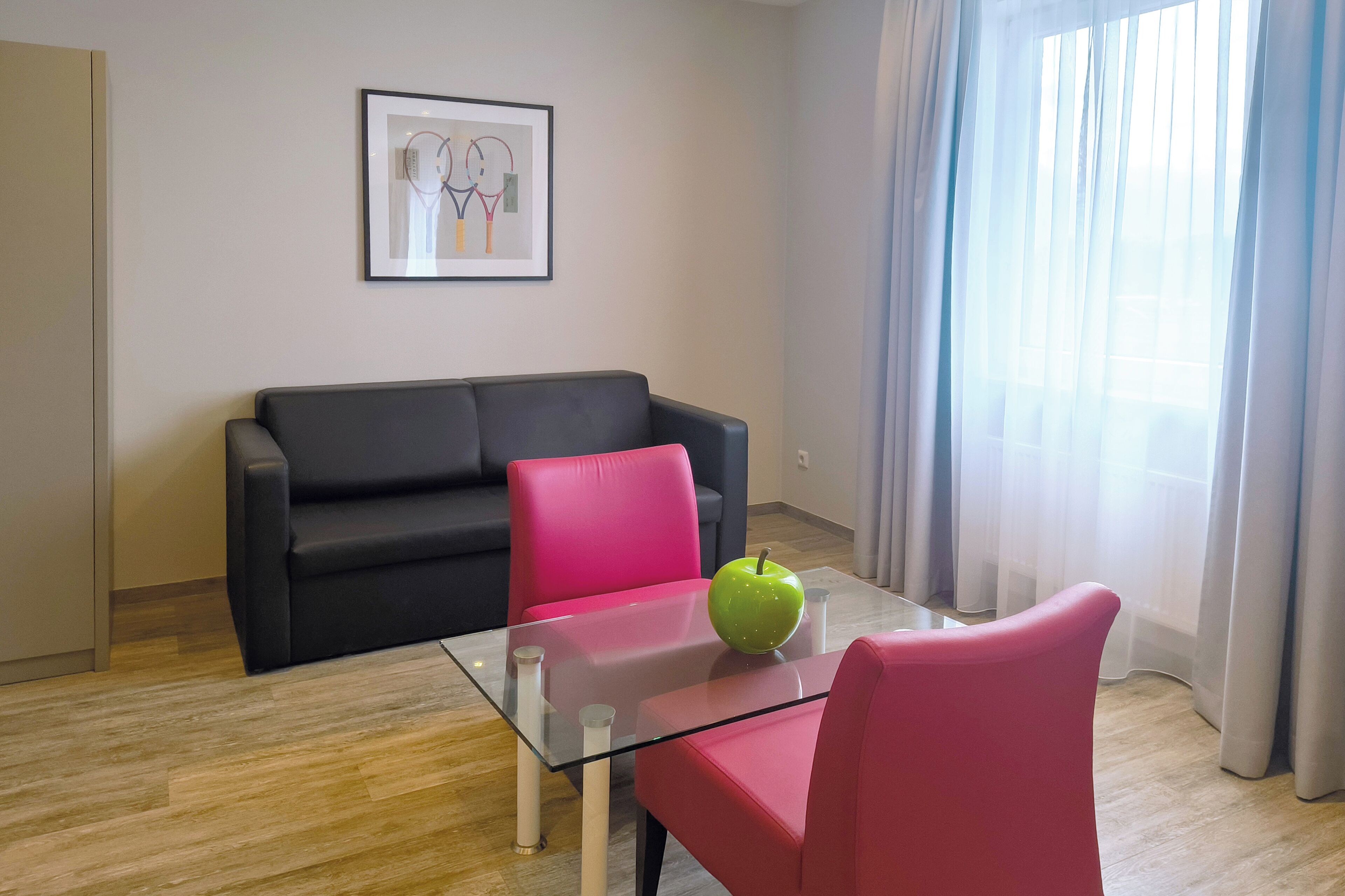 Premium Room, 2 Queen Beds (Sofa Bed) | Hypo-allergenic bedding, in-room safe, desk, soundproofing