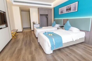 Desk, blackout curtains, free WiFi - Crystal Island Hotel (Xi'an)