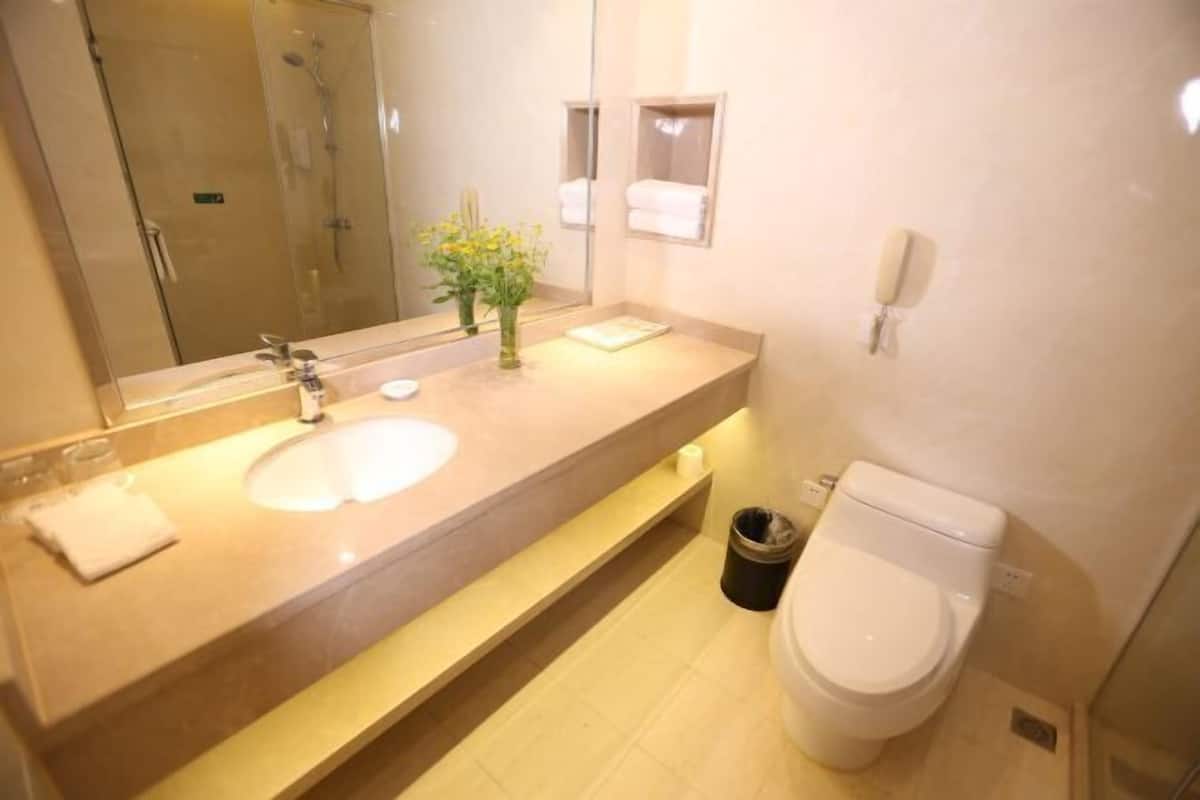 Schreibtisch, Verdunkelungsvorhänge, kostenloses WLAN