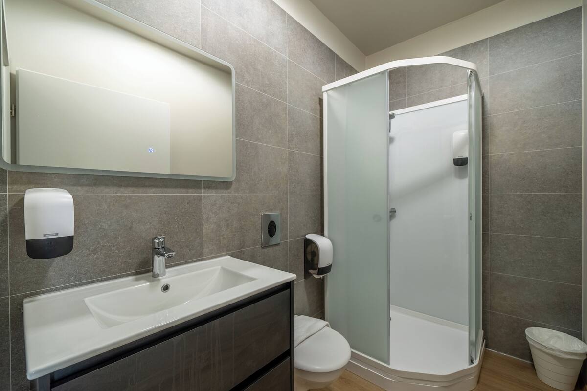 standard triple room, 1 bedroom, private bathroom | bathroom | shower, free toiletries, hair dryer, towels