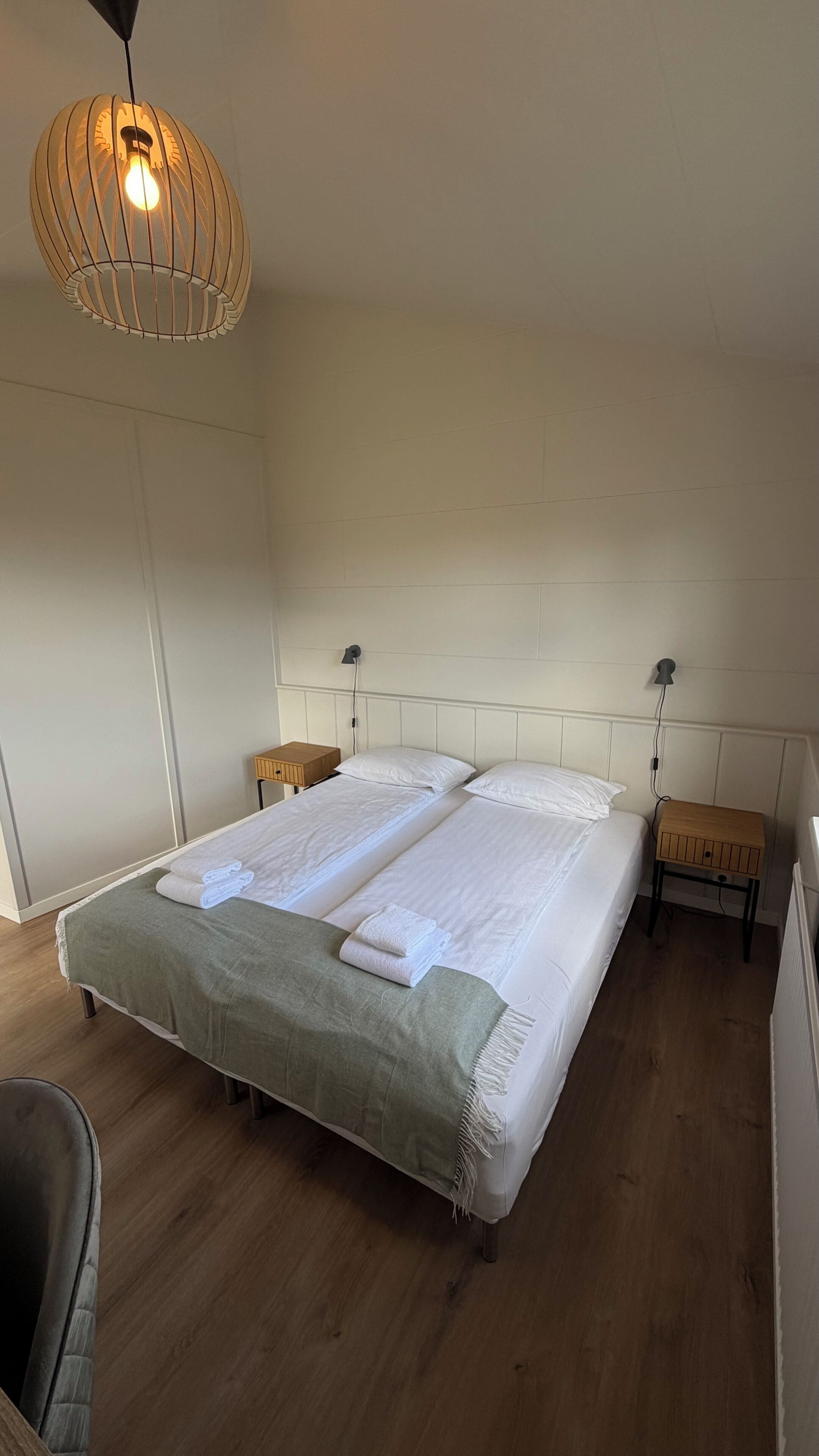 Basic Cabin, 1 Double Bed | Free WiFi, bed sheets, wheelchair access
