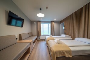 Desk, free WiFi, bed sheets, wheelchair access