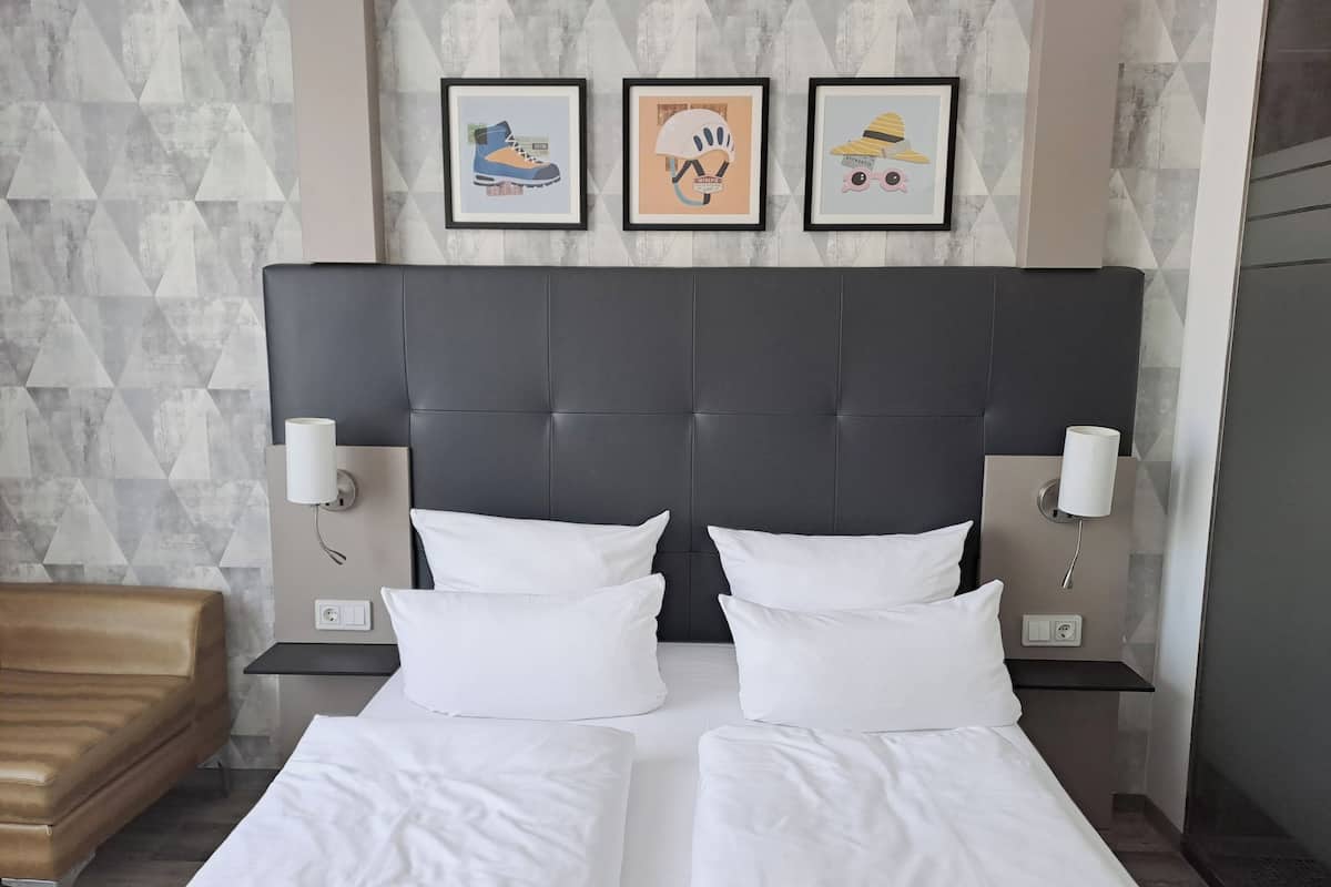 1 chambre, literie hypoallergénique, coffres-forts dans les chambres