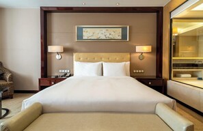 Premium bedding, minibar, in-room safe, desk