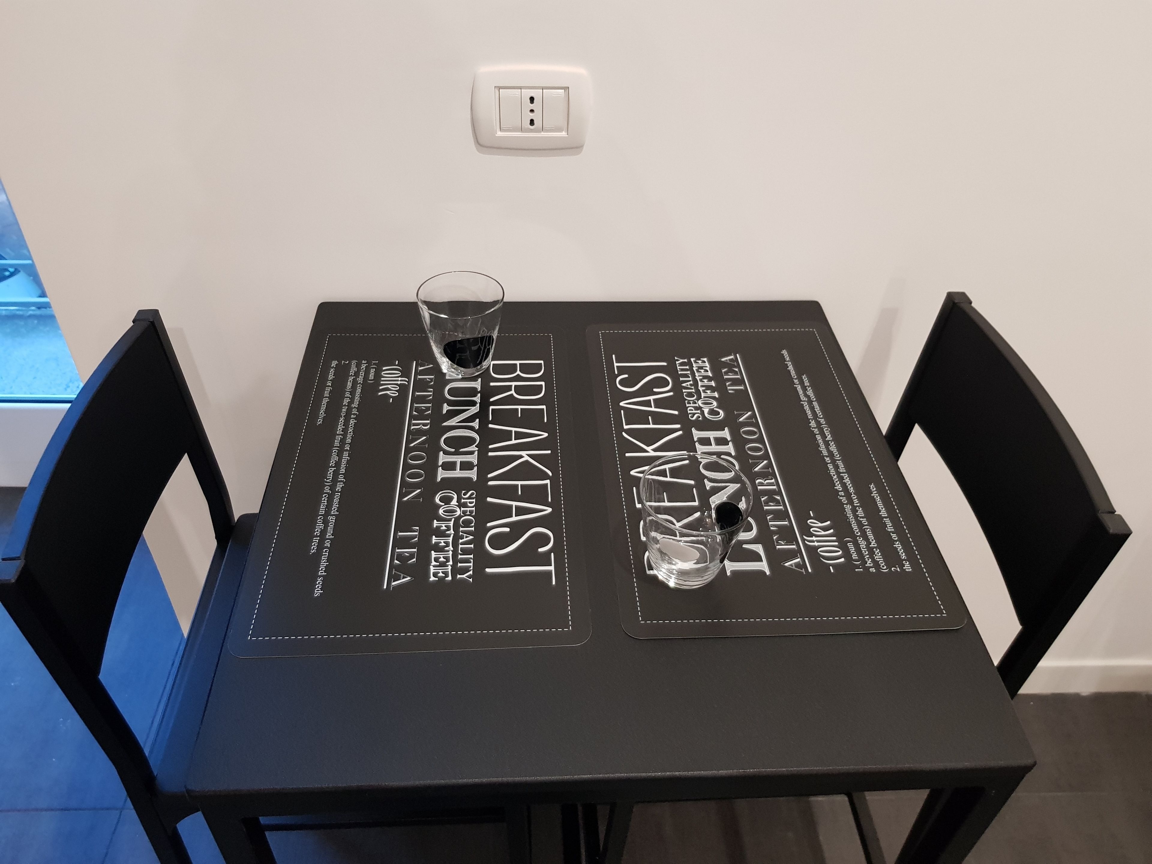 daily buffet breakfast (eur 5 per person)