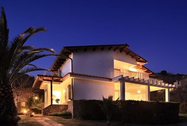 Façade de l’hébergement