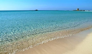 Beach nearby, white sand