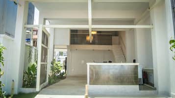 Facciata della struttura