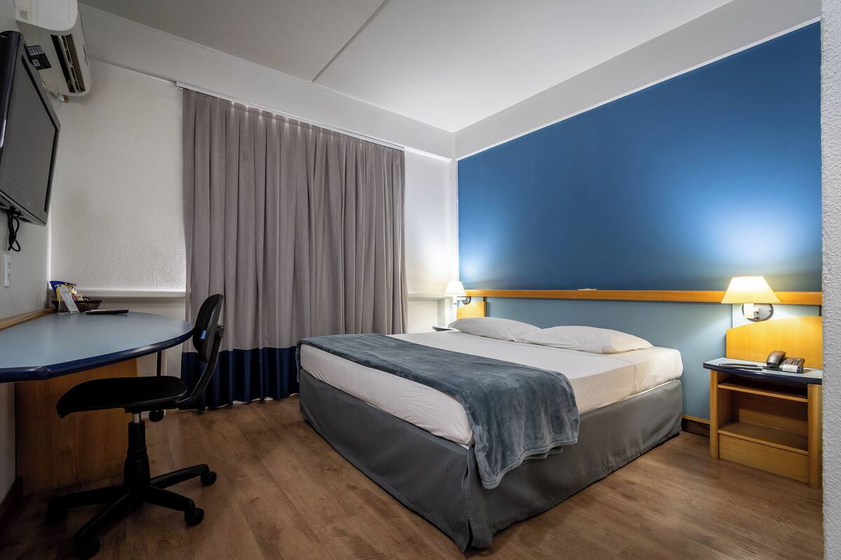 Minibar, in-room safe, desk, blackout drapes