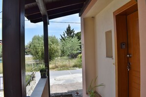 Entrée de l’hébergement