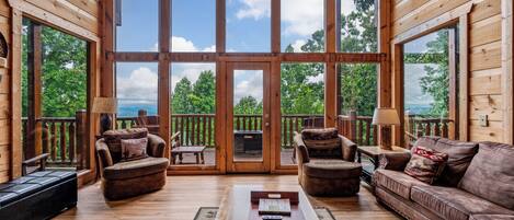 Télévision, cheminée, jeux vidéo, lecteur de DVD