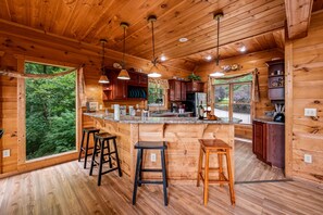 Microwave, dishwasher, coffee/tea maker