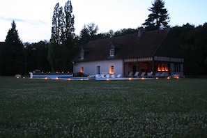 Udendørs pool, opvarmet pool