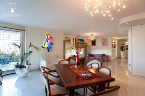 Villa, 4 Bedrooms | Living area | Flat-screen TV