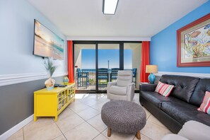 Flat-screen TV - Popular 1st Floor Island Winds West 2 Bedroom…BEACH FRONT! (Gulf Shores)