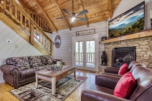 Fernseher, Kamin, Videospiele, DVD-Player