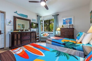 2 bedrooms, iron/ironing board, free WiFi, bed sheets