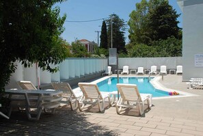 Seasonal outdoor pool