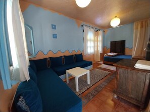 Family Quadruple Room, Multiple Beds, Fireplace, Slope side (Panorama)