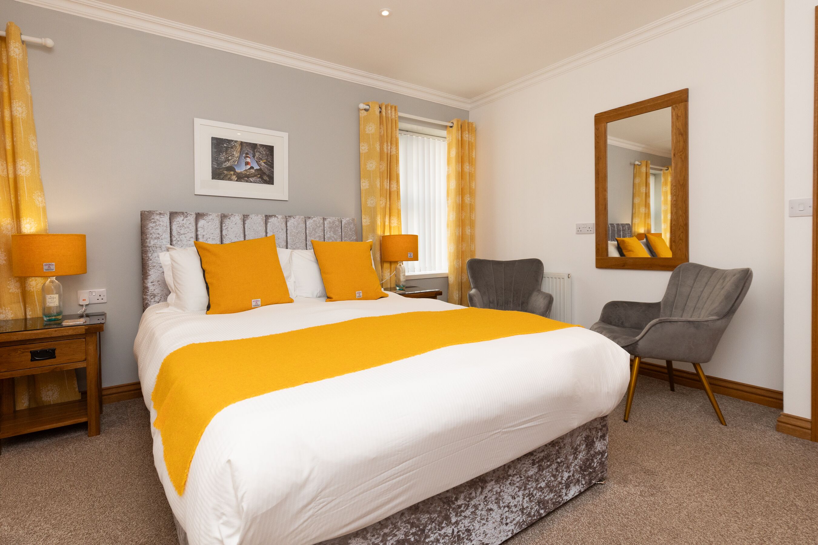 標準雙人房 | 埃及棉床單、高級寢具、書桌、熨斗/熨衫板