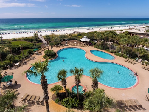 Enjoy Private Pools, Gulf Front Property and Spectacular Views at Crescent 312.