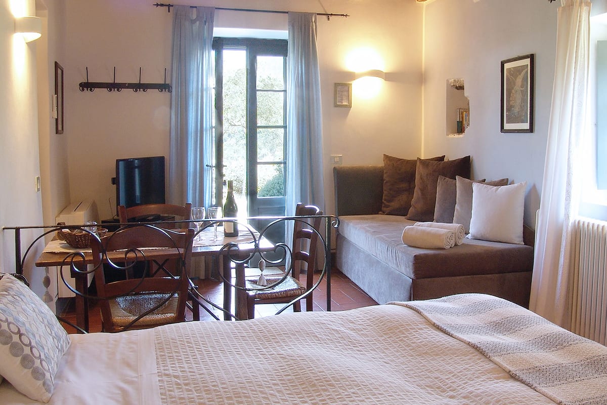 Family Studio, Ground Floor | Premium bedding, down comforters, minibar, in-room safe