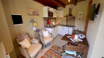 Apartment, 1 Bedroom, Terrace | Living area