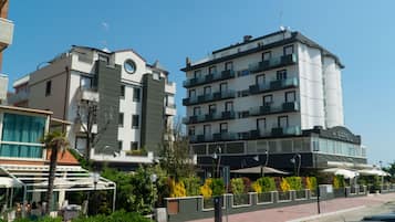 Façade de l’hébergement