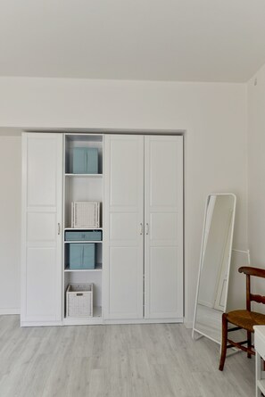 Apartment, 1 Schlafzimmer | 1 Schlafzimmer, Schreibtisch, Babybetten, kostenloses WLAN