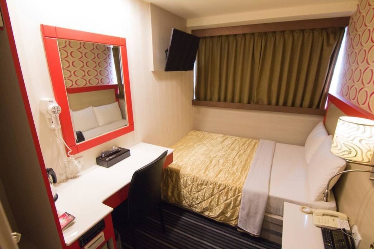 Basic Double Room | Desk, blackout drapes, WiFi (free)