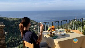 Dinner served, local cuisine