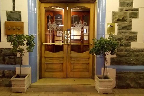 Entrada de la propiedad