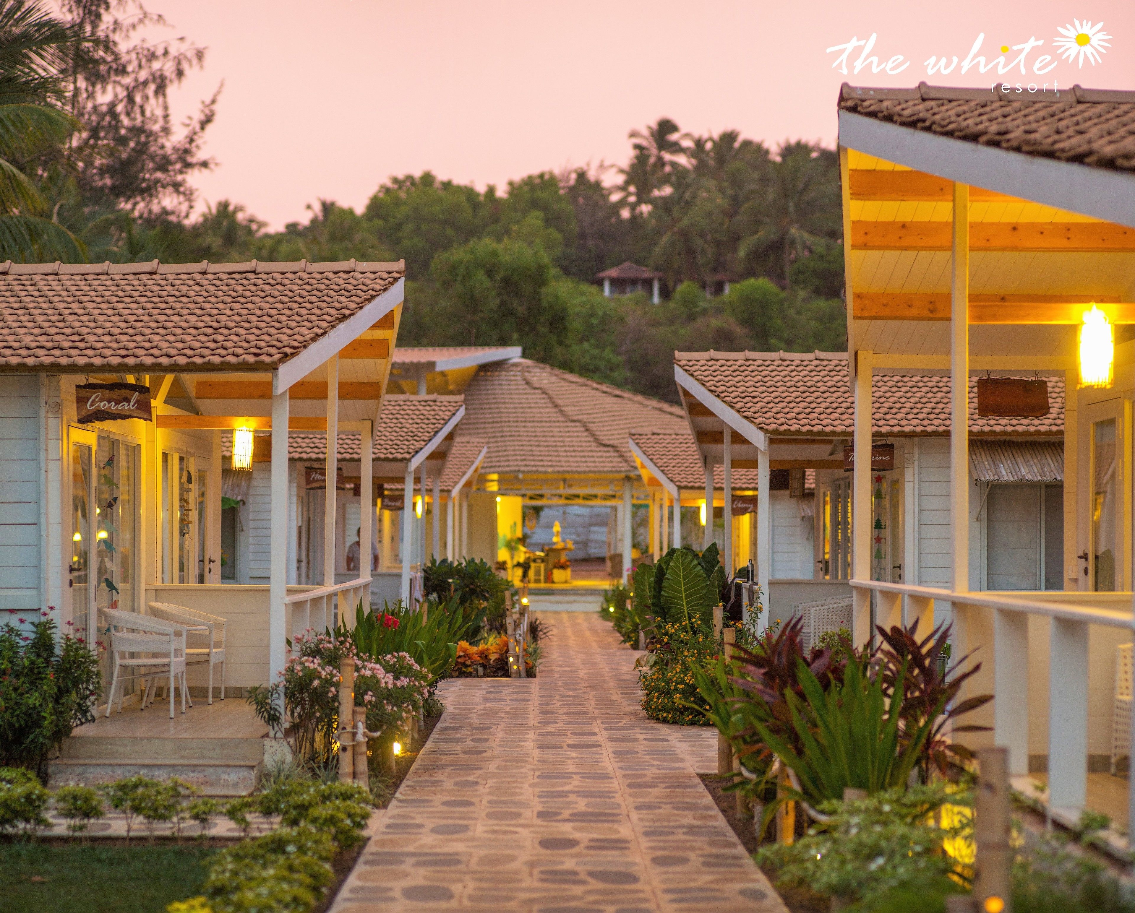 front of property – evening/night