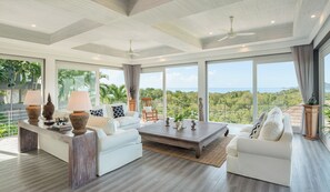 Standard Villa | Living area | Flat-screen TV, DVD player