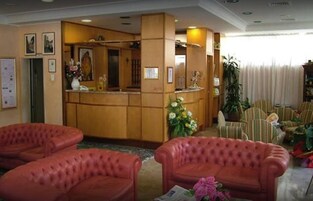 Sala de estar en el lobby