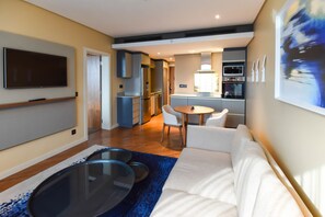 Standard Apartment | 1 bedroom, premium bedding, in-room safe, iron/ironing board