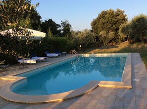 Seasonal outdoor pool, sun loungers - Agriturismo Tenuta Merlano (Sacrofano)