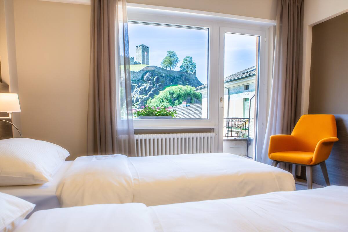 comfort double or twin room (balcony) | view from room