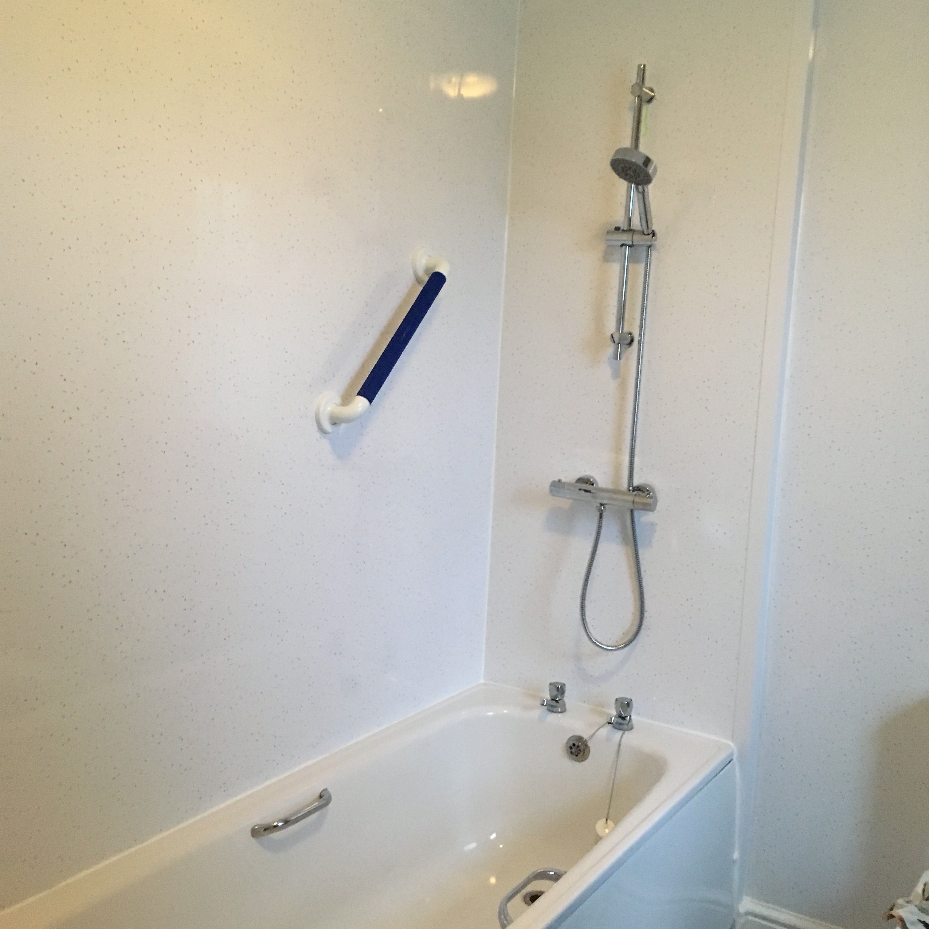 Dusj på badet