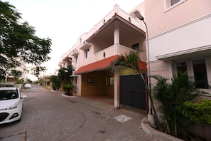 Façade de l’hébergement
