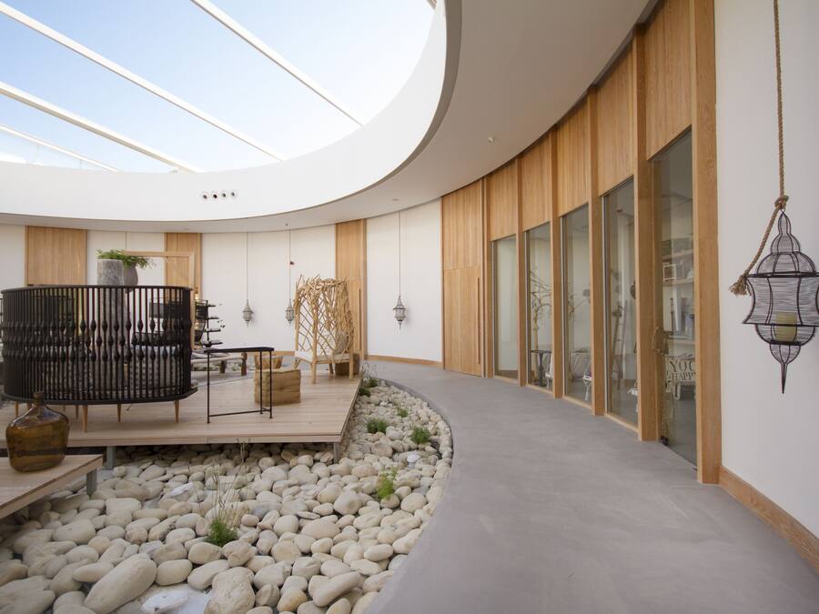 Lobby sitting area