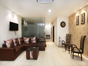 Sala de estar en el lobby