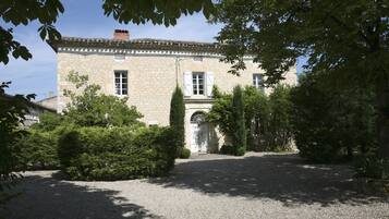 Façade de l’hébergement